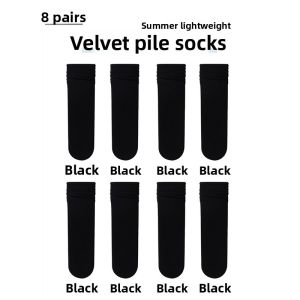 JIFANPAUL | Ice Silk Thin Boneless Summer Socks