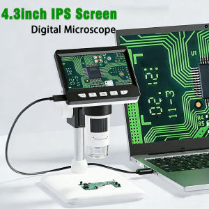 Inskam Digital Microscope Portable Electronic Microscope for Android/IOS with 2MP Camera Resolution up to 1200x Magnification