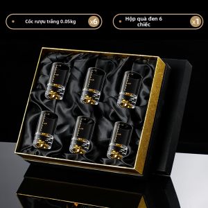 FLOWER MOO | Cốc Uống Nước Pha Lê Đục Ký Tên Cao Cấp Dùng Tại Nhà 1L