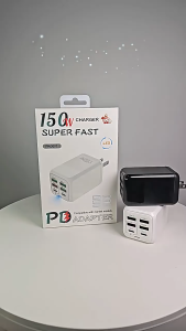 SG【READY STOCK】65W USB Type C Charger USB Quick Charge QC 3.0 5 Ports Mobile Phone Fast PD Quick Phone Charger Adapter