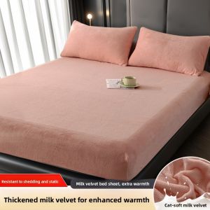 YANYANGTIAN | Coral Velvet MIlk Fleece Mattress Cover