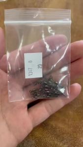 20 Chiếc Móc Câu Xoay Nhanh Móc Nối Nhanh Vòng Chắc Chắn Bằng Đồng Thau Thép Không Gỉ Khớp Nối Nhanh Cho Cá Chép Chống Mài Mòn Chống Gỉ