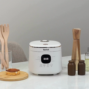 Tefal Rice Mate Hanging Rack, 0.7 Liter, Model RK515166, Multi-Stackable Design for Indoor Use, Stainless Steel