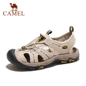 Cameljeans nữ mùa hè không Dép lê baotou Giày lội nước nữ đi biển