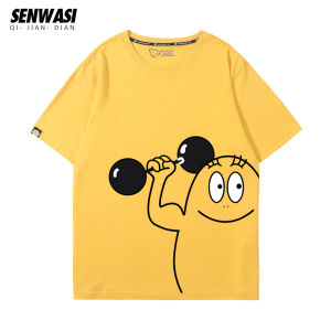 senwdsi | Family Cartoon Short Sleeve Cotton Leisure T-shirt