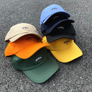 Casual NOAH OG Japanese Brand Cross Stitched Sunshade Baseball Cap Soft Top Summer Sun Protection Duckbill Hat for Men and Women