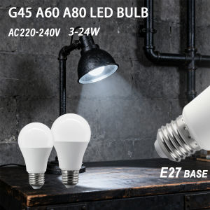 24PCS Hight Power 24W 18W 15W 10W LED Bulb E27 LED Lamps 220V LED Energy Saving Bulb Bombilla 3000K-6000K for Home Decoration