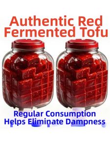 Savory Side Dish Red Tofu Cheese