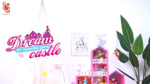 Big Dollhouse For Children Diy Dollhouse Kits Miniature Building BarbieHouse Bed Sofa Table Furniture For Dolls Toys