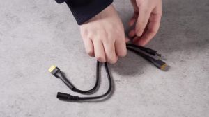 18AWG 10A XT60 Đầu Nối Nam/Nữ DC5521 5.5x2.1 Bộ Chuyển Đổi Cáp Nguồn Cho Cáp Sạc Pin - Nam Sang Nữ