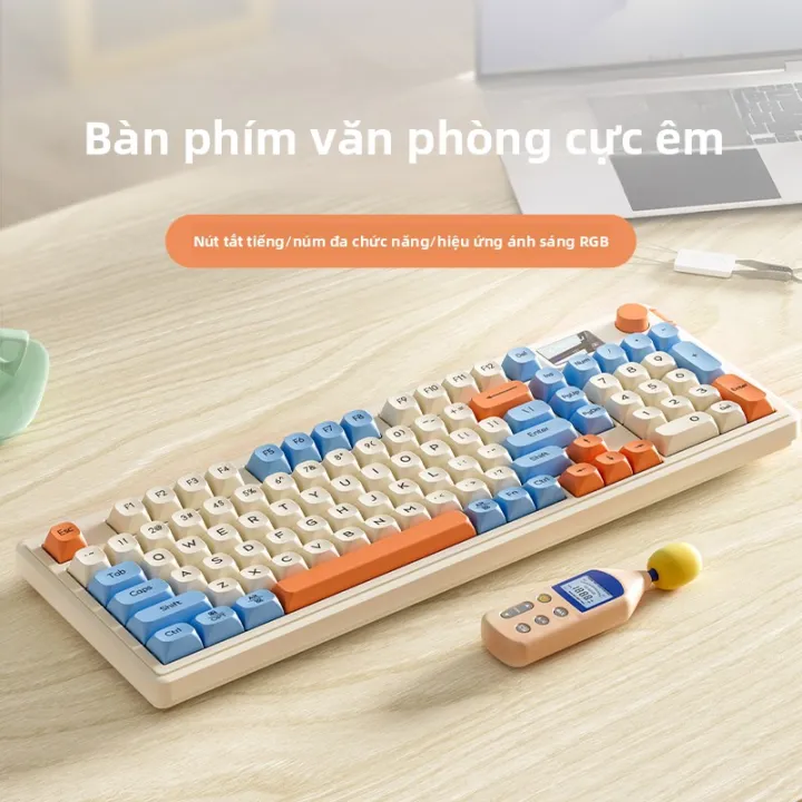 Microstep | Bộ Bàn Phím Cơ Im Lặng và Chuột RGB | Lazada.vn