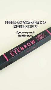Pensil Alis Moko-Moko Waterproof / Moko Moko Bold Impact Eyebrow - Chocolate Brown