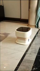 Mini Folding Washing Machine 10L Portable Washing Machine Deep Cleaning Compact Washing Machine for Lingerie Baby Clothes Pet Products Socks 迷你洗衣机