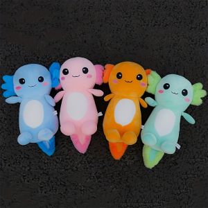 1pc Cartoon Axolotl Plush Axolotl Plush Realistic Ambystoma Creepy Amphibians Plush Toys Home Decoration Birthday Party,The Best
