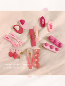 Kawaii Pink Sweet Duckbill Hair Clip & Korean Style Hair Accessories
