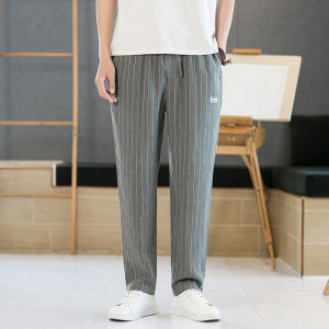JIARONG | Quần Tây Linen Nam Ôm Body Cạp Rộng