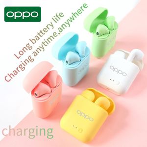 ♥Giới Hạn Miễn phí vận chuyển♥Oppo 2023 Mới Ban Đầu I12 TWS Macaron Tai nghe không dây Bluetooth 5.0 Matte Thể Thao Binaural Earbuds Tai nghe giảm tiếng ồn