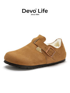 Devo Life | Insulated Wool Cork Winter Shoes Women