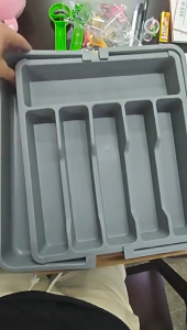 FR-C1285 Rak Organizer Tempat Penyimpanan Alat Makan Sekat Wadah Peralatan Dapur / Sekat Laci