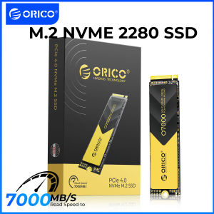 ORICO 7000เมกะไบต์/วินาที M.2 NVMe SSD PCIe 4.0 NVMe X4 Gen4โซลิดสเตทไดรฟ์ภายในพร้อมเสื้อกั๊กระบายความร้อนสำหรับการแก้ไขวิดีโอเกมมืออาชีพ