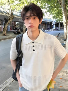 OUMULONG | Áo Thun Knit Hoài Cổ Thoáng Khí