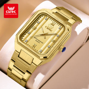OPK Top Watch For Men Original 2025 Sale Waterproof Imported  Movement New Luxury Stainless Steel Gold Watch