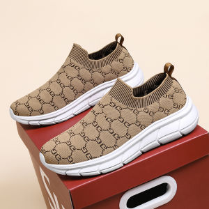 Breathable Sports Casual Shoes for Men and Women Large Size 46 One-Pedal Closing Mesh Upper Fabric Lining Lightweight Spring Fall Season