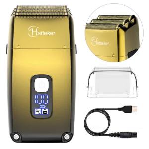Hatteker | Hatteker Powerful Foil Electric Shaver Hair Durable Triple Head Shaving Machine for Men Beard Electric Razor Barber Tool