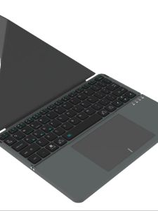 Portable Foldable Bluetooth Keyboard with Touchpad Wireless Mini Keyboard for Tablet iPad Smartphone