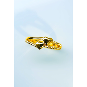 MJ Jewellery 916/22K Gold Love Ring C107