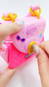 กระเป๋ามินิพิ้งค์แรบบิท ของเล่นเด็ก งานชนห้าง พร้อมส่ง