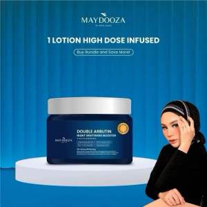 Maydooza Hb Dosting|Maydooza Body Lotion Infused Whitening 15x Active Ingredients|High Dose Body Serum