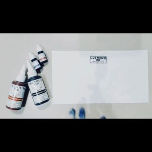 Tinta Stempel Flash Permanen 100ml - Free Botol Refill 10ml - Tinta Stempel Plastik Mika Kaca Styrofoam DLL