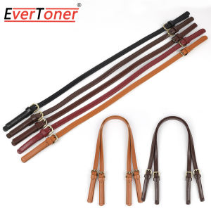 EverToner 65 เซนติเมตรหนัง PU กระเป๋าสะพายสาย Diy กระเป๋าจับสำหรับกระเป๋าถือเข็มขัดสายรัด