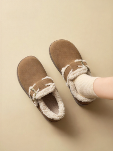 Josiny | Vintage Fleece Lined Warm Slip-On Soft Bottom Womens Birkenstock Shoes