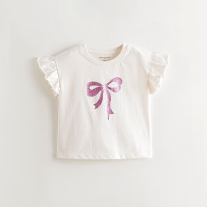 Marc&Janie | Cool Sweet Lace Sleeve Girls Top