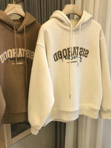 Vintage Oversized Hooded Sweatshirt for Women