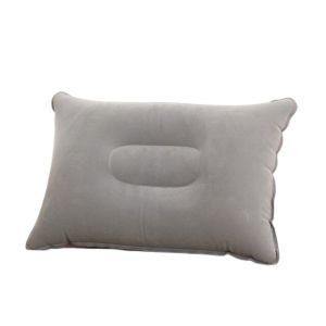 Portable Folding Inflatable Pillow for Car Outdoor Travel Sleep Camping PVC Waist Support Tourist Airplane Nap Plush Pillow