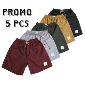 PROMO 5 PCS CELANA PENDEK PRIA CELANA PENDEK MURAH CELANA PENDEK BOARDSHORTS