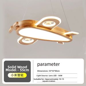 OUCHAO | Cartoon Plane Star Soft Light Full Spectrum Eye Protection Ceiling Light