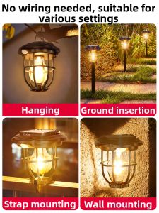 GEEK 3C | Solar Waterproof Outdoor Garden Atmosphere Filament Decorative Light