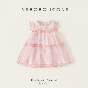 insbobo | Đầm Voan Mỏng Công Chúa Mới Hè