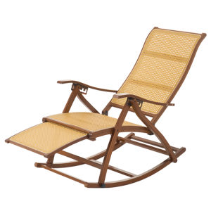 ZHUTINGJIAJU | Adult Resting Rocking Chair Bamboo