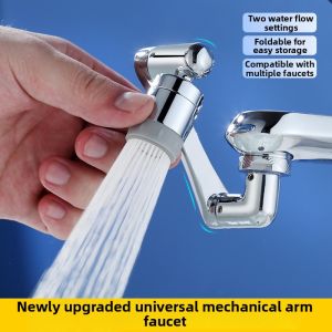 Splash-Proof Extendable Rotatable Faucet Accessory