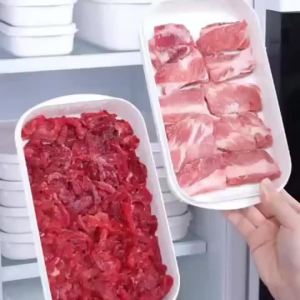 Bộ 20 Hộp Đựng Thực Phẩm Kín Khí 350ml Có Thể Sử Dụng Lại Dùng Để Bảo Quản Trong Tủ Lạnh Đựng Trái Cây Rau Củ & Thịt - 10 Hộp Có 10 Nắp