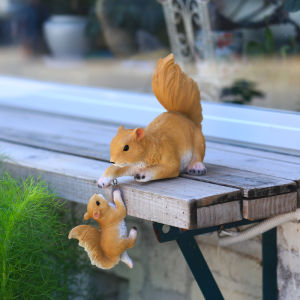 Đồ Trang Trí Động Vật Hình Mèo Nhồi Bông Dễ Thương Cho Sân Vườn Biệt Thự Nhà Trẻ Trang Trí Ban Công Bằng Nhựa Thủ Công Mỹ Nghệ