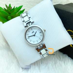 MIRETE ORIGINAL Jam Tangan Wanita Import Type 286 Rantai Fashion Keramik Mewah Dan Elegan Free Batrai Cadangan Bisa Cod Ready Stok