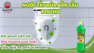 NƯỚC TẨY RỬA BỒN CẦU KINCHO (CHAI 500ML)