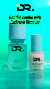 Dr. Jones AcneClear Trio 3-step acne treatment gentle pore-minimizing acne-prone Anti-Acne Oil-Control Pore Minimizing