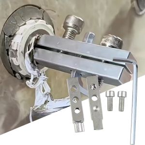 1pc Faucet Valve Metal Pipe Removal Tool SetScrew Removal Tool Quick Pipe Thread Cutter Household Pipe Maintenance Accessorie